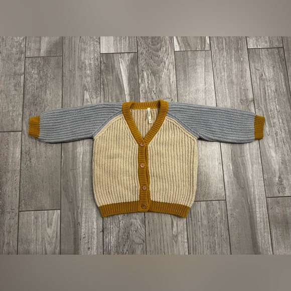 Wild Wawa Rainbow Knit Cardigan size 3-4 - Picture 3 of 7